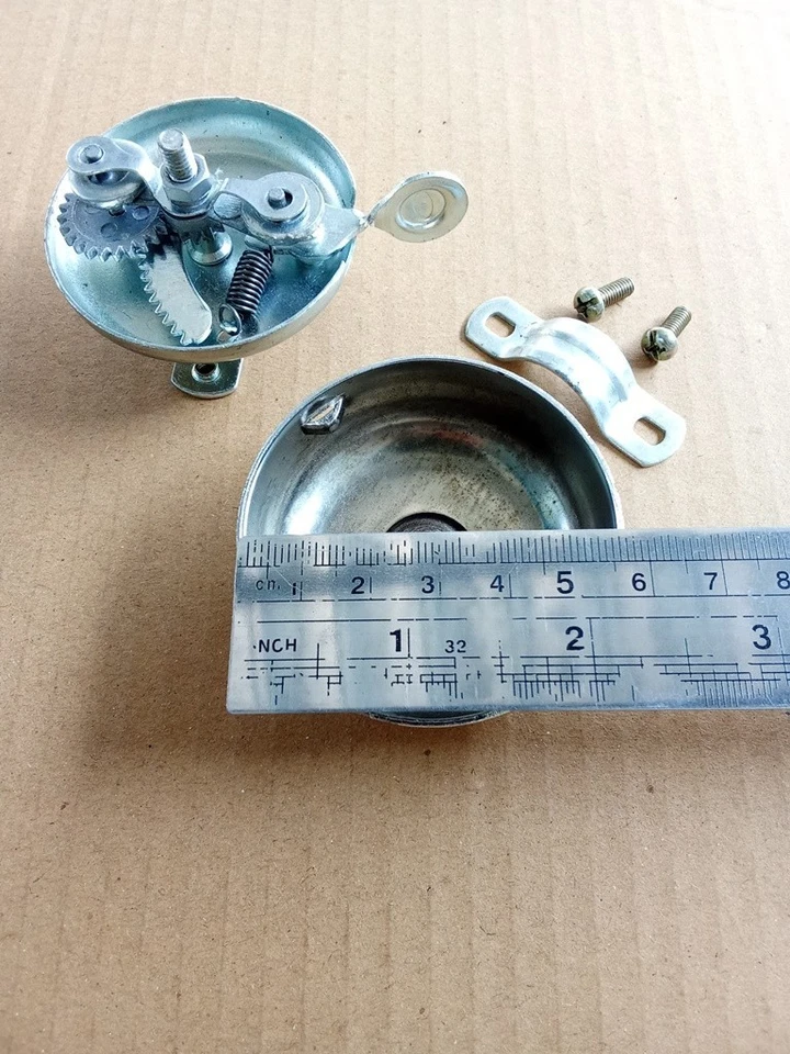 Bicycle Bell PHILLIPS Logo 1" For Vintage Bicycle NOS (Free shipping) - Image 4 of 4