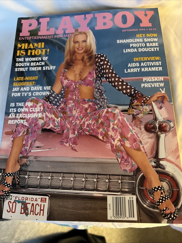 PLAYBOY September 1993 Linda Doucett Larry Kramer John Singleton Carrie Westcott