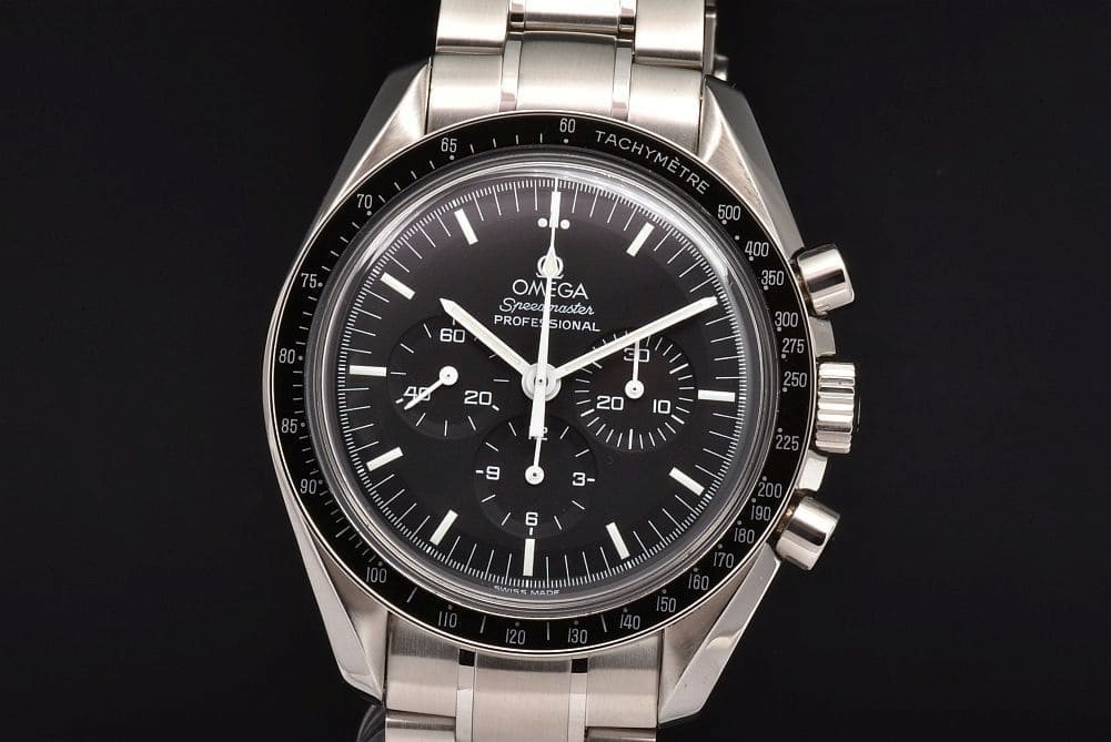 OMEGA Speedmaster Professional 3570.50 SS Chronograph Hand-Wind Black #034