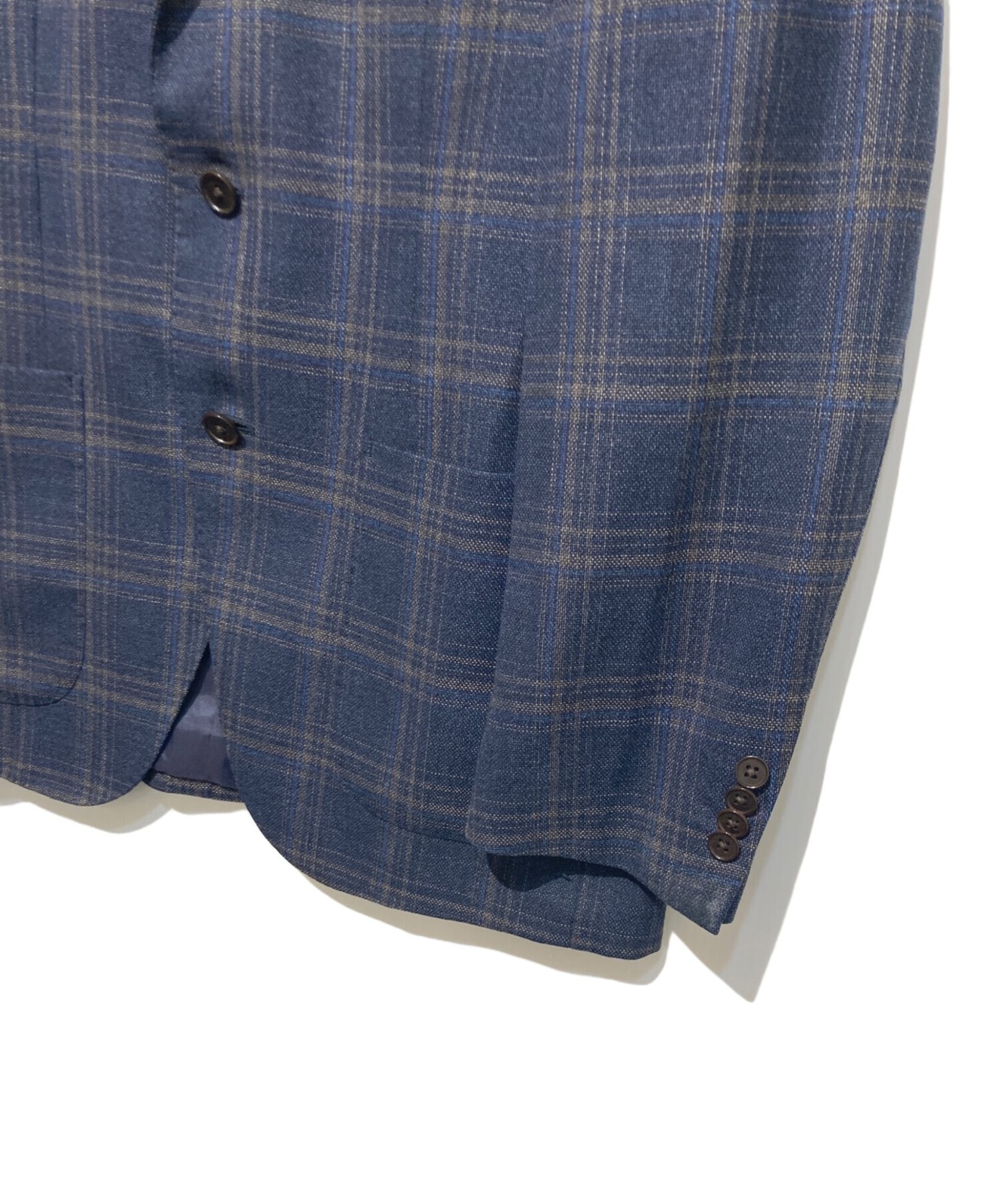 UNIVERSAL LANGUAGE tailored jacket Size: M Navy M… - image 4