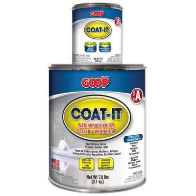Goop 5400060 Coat-It Epoxy Sealer And Protector Adhesive Kit - 8 lb