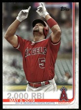 Albert Pujols 2019 Topps Update #US72 Los Angeles Angels MLB READ FREE SHIPPING