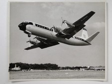 BEA Vickers Vanguard Airliner G-APEB Taking Off 1963 VTG Silver Gelatin Photo