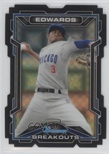 2013 Bowman Draft Scout Breakouts X-Fractor Die-Cut 66/99 Carl Edwards Jr CJ 1j2