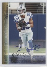 2015 Topps Field Access Gold Auto 11/99 Terrance Williams #199 Auto 0f8