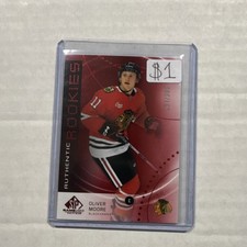 Upper Deck SP Game Used Authentic Rookies Red #AR-OM Moore /399 Blackhawks
