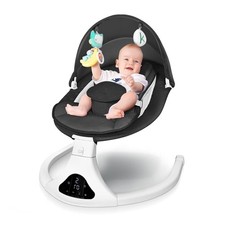 Electric Baby Swing for Infants to Toddler Portable Infant with Black