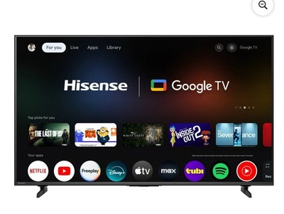 Hisense 50 Inch Class H5 Series 4k UHD HDR TV 50H5BG 2025 Model