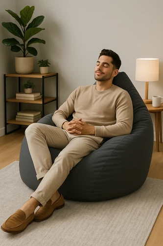 PatchHome Sitzsack XL- Jumbo Sitzkissen Bodenkissen Kinder und Erwachsene - Bild 10 von 203