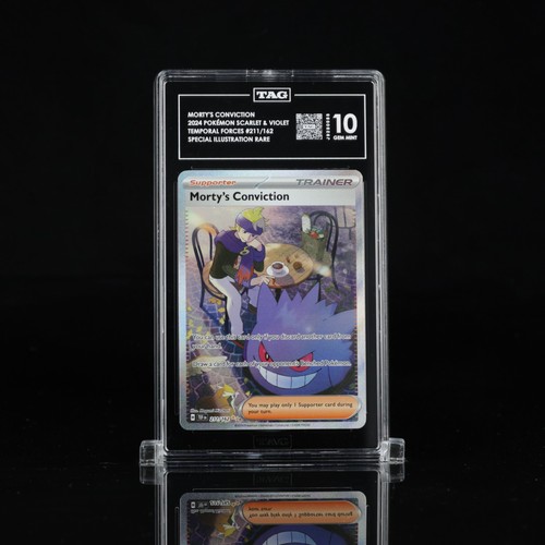 Morty's Conviction graded TAG 10 for sale on eBay