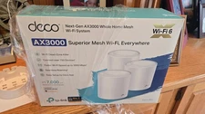 TP-Link Deco X60 AX3000 Whole Home Mesh WiFi 6 w/2 LAN Ports