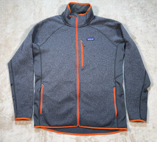 Patagonia Men's Performance Better Sweater Jacket Full Zip Gray Size XL STY25955