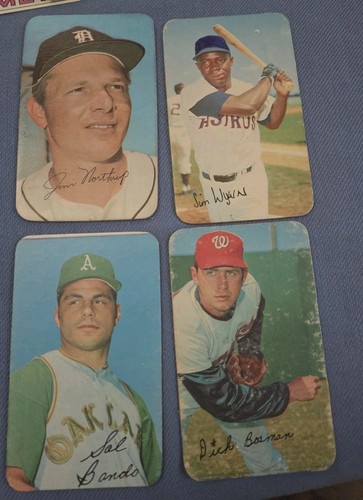 BASEBALL VINTAGE CARD LOT OF (28) INCLUDES SUPER CARDS, INSERTS & HOF & STARS  - Picture 4 of 6