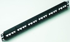 1pc Panduit CPPL24WBLY Patch Panel, Modular Patch Panel, 24 Ports, Cat6, 1U
