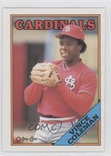 1988 O-Pee-Chee Vince Coleman #260 0j0