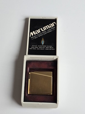 Maruman Hallay DL-15-K22 Orient electronic, Gasfeuerzeug gold