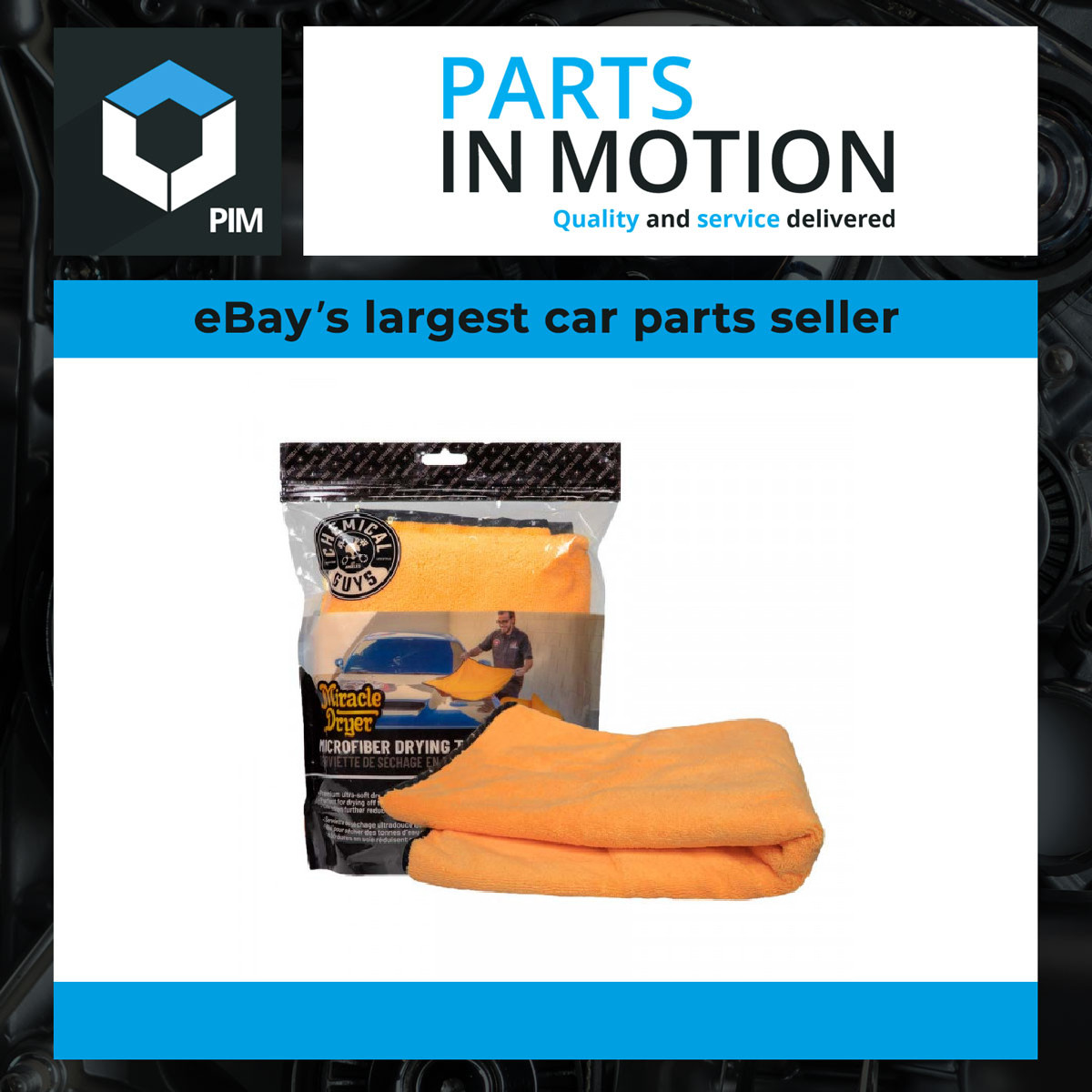 MIC721 Miracle Dryer Microfiber Drying Towel Car Care Cleaning By Chemical Guys - Image 4