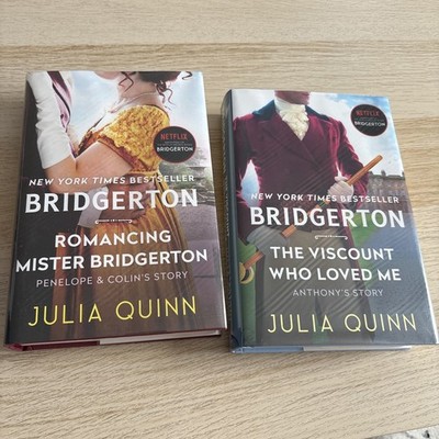 The Viscount Who Loved Me & Romancing Mister Bridgerton Hardcovers - Julia Quinn