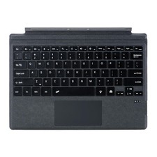 Zoof Wireless Bluetooth Keyboard for Surface Pro 3/4/5/6/7/7 Charcoal Touchpad