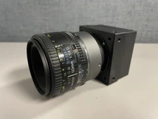 Basler Industrial Camera Base L160S+ with Nikon 50mm 1:1.8 Lens - Used