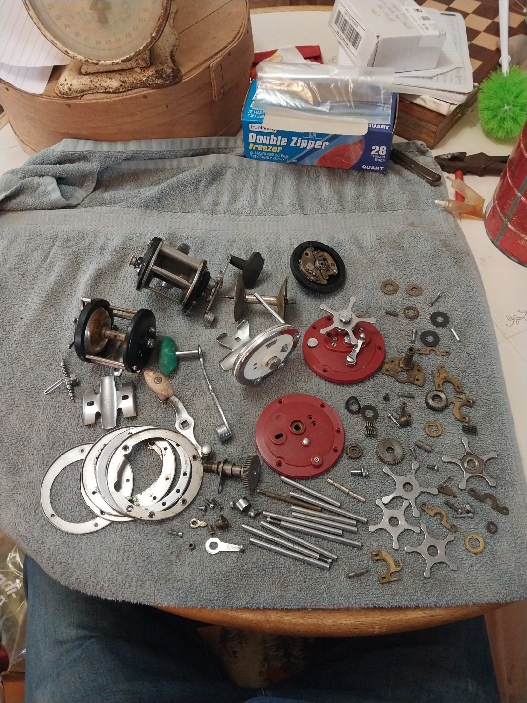 For Repair And Parts Used