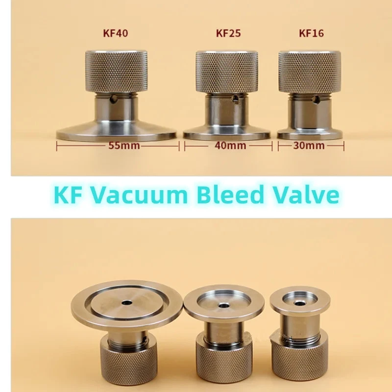KF Vacuum Bleed Valve Inflation Valve Vacuum Vent Valve Vacuum Fittings