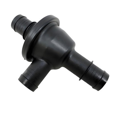 Black Three-Port Engine Coolant Thermostat, Single Unit Package 709200406