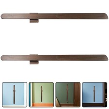 2pcs Magnetic Shoehorn: 21.7" Length Shoe Lifter - Portable Solid Wood Shoehorn