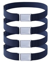 4PCS Kids Boys Adjustable Magnetic Belt - Big Elastic Stretch Belt with Easy ...