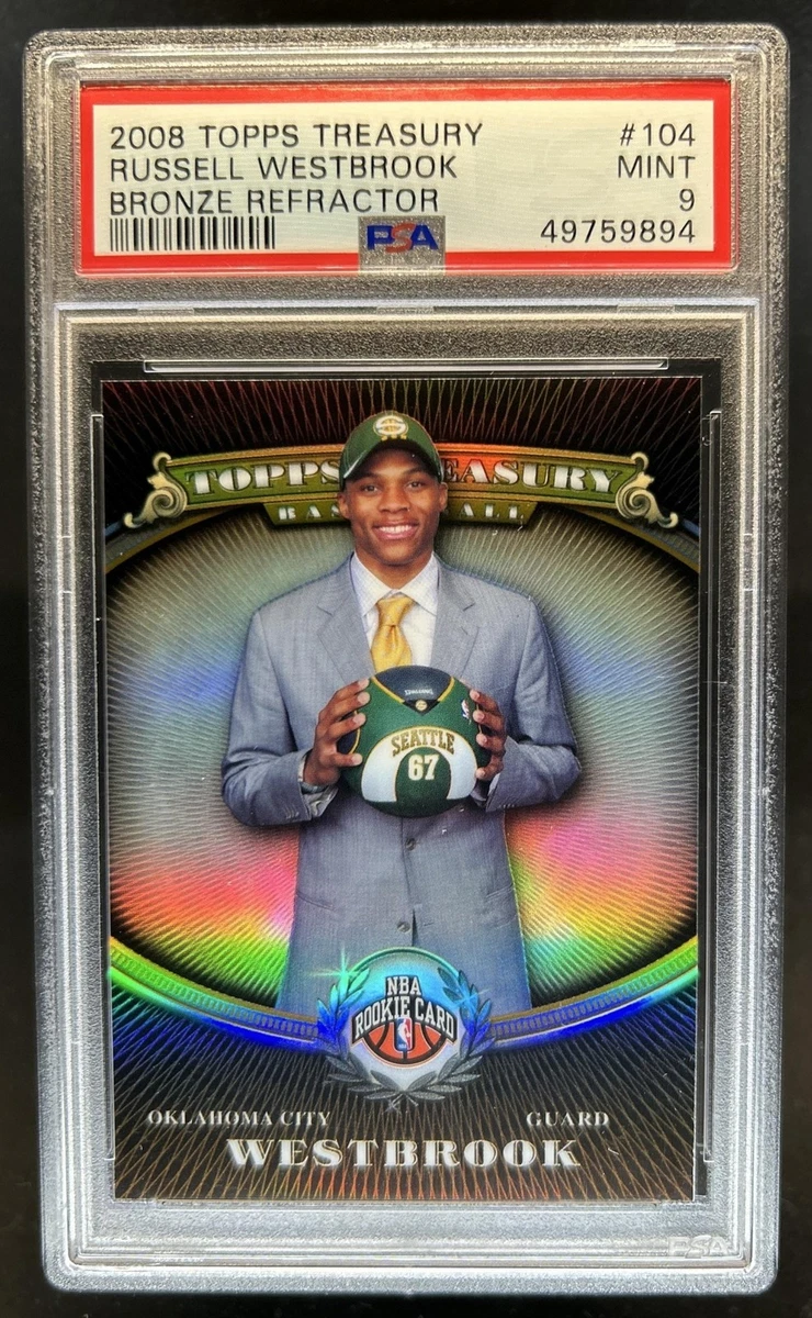 Topps Russell Westbrook Basketball Serial Numbered Sports Trading