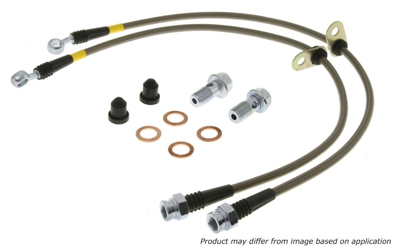 StopTech 950.40001 Front Stainless Steel Brake Lines fits Acura NSX 1991-2005