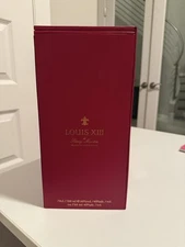 Louis XIII Remy Martin Grand Champagne Cognac Red Empty 750 mL BOX ONLY