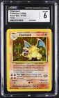 CGC 6 Charizard 4/102 Base Set Holo Rare Pokemon Card