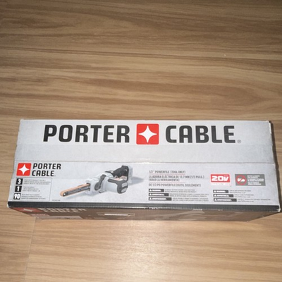 #ad #ad PORTER CABLE PCCW210B 20V Cordless Powerfile Sander Lithium Ion Tool Gray Black $80.00