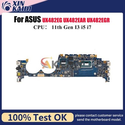 UX482EGR Motherboard For ASUS BE482E UX482EAR BX482E UX4100E Mainboard W/CPU