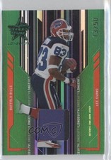 2005 Leaf Rookies & Stars Longevity Emerald Materials 13/50 Lee Evans #12 9ne