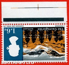 SG. 692a. 1966 Landscapes. 1/6 Black Orange & Prussian Blue. An UNMOUNTED B89117