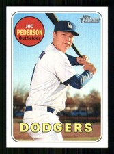 2018 Topps Heritage #236 Joc Pederson Los Angeles Dodgers 7669