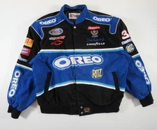 Vintage Nascar Jacket Mens 2XL Dale Earnhardt JR JH Designs Chase Car Race XXL