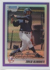2010 Bowman Chrome Prospects Purple Refractor 862/899 Zoilo Almonte #BCP148 0i0