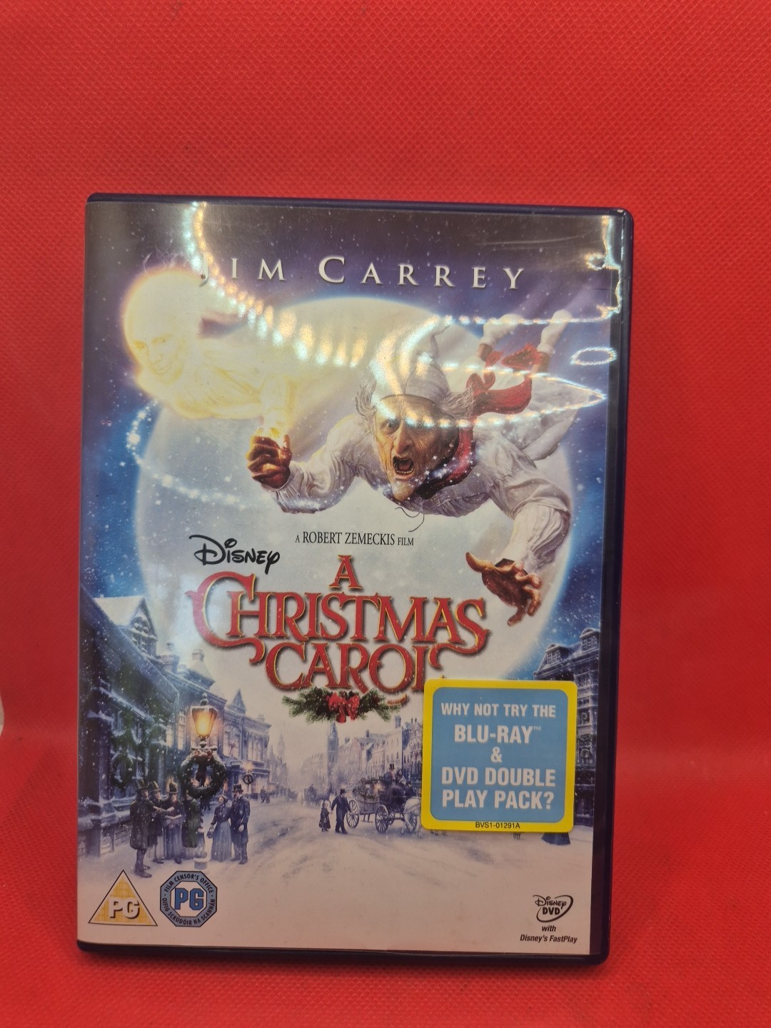 A CHRISTMAS CAROL DVD CHILDREN'S & FAMILY (2010) JIM CARREY UK R2
