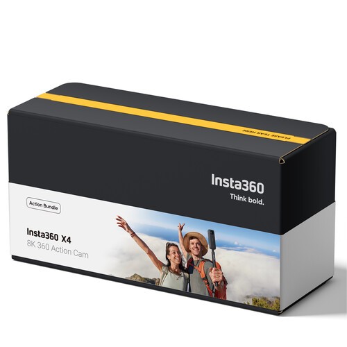 Insta360 CINSABMA_X414 Camera - X4 360° 8K Action Camera Retail - Picture 4 of 7