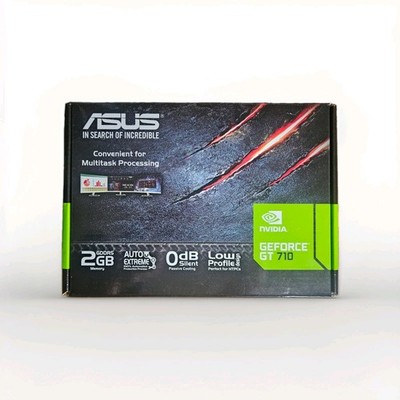 ASUS NVIDIA GeForce GT710 2GB GDDR5 Lüfterlos, 0dB Grafikkarte
