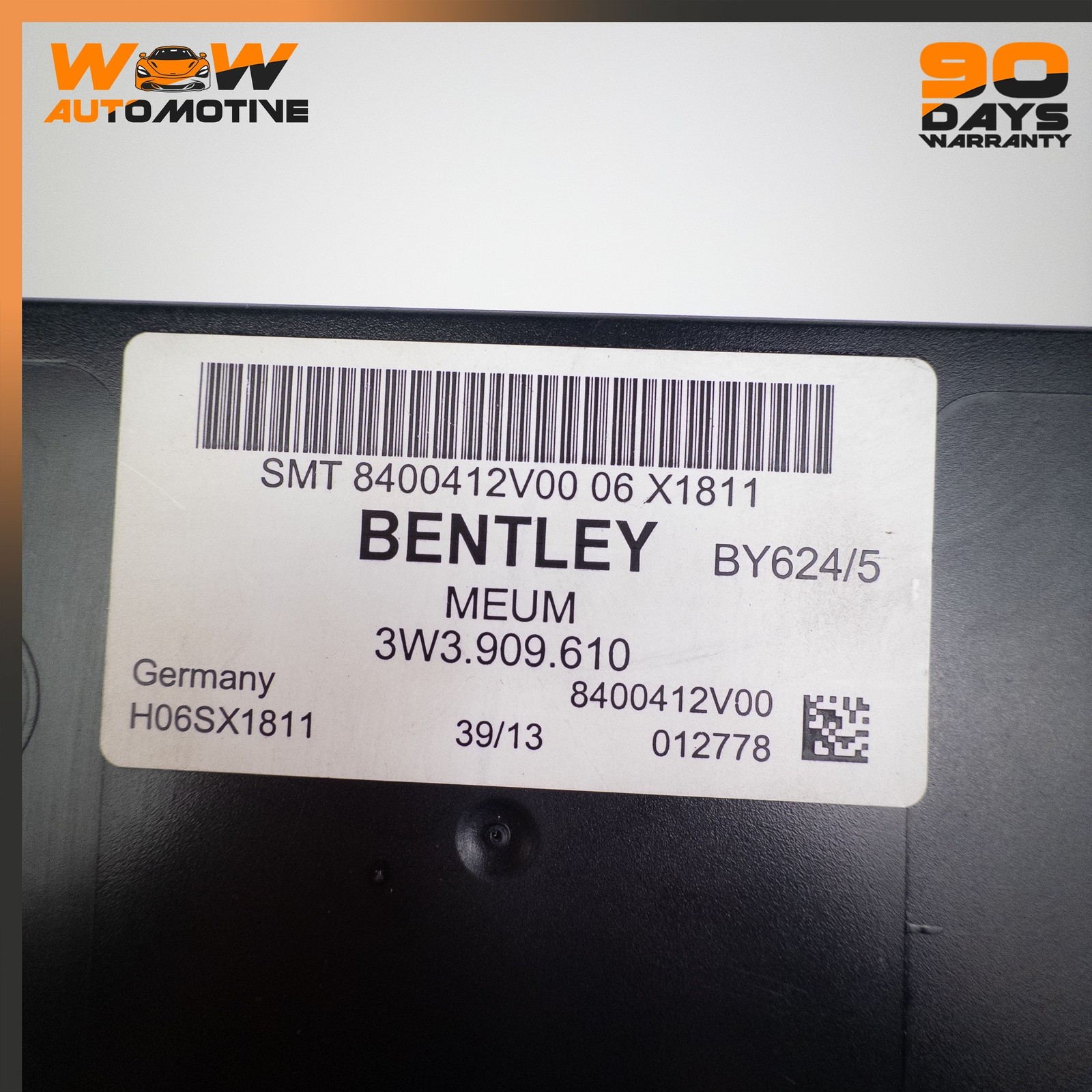 Bentley Continental GT 2012-2017 Trunk control module