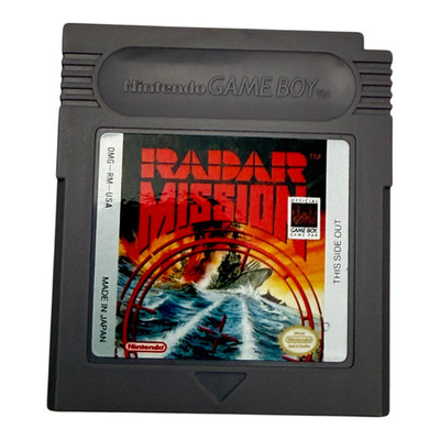Radar Mission Game Boy Game Cartridge