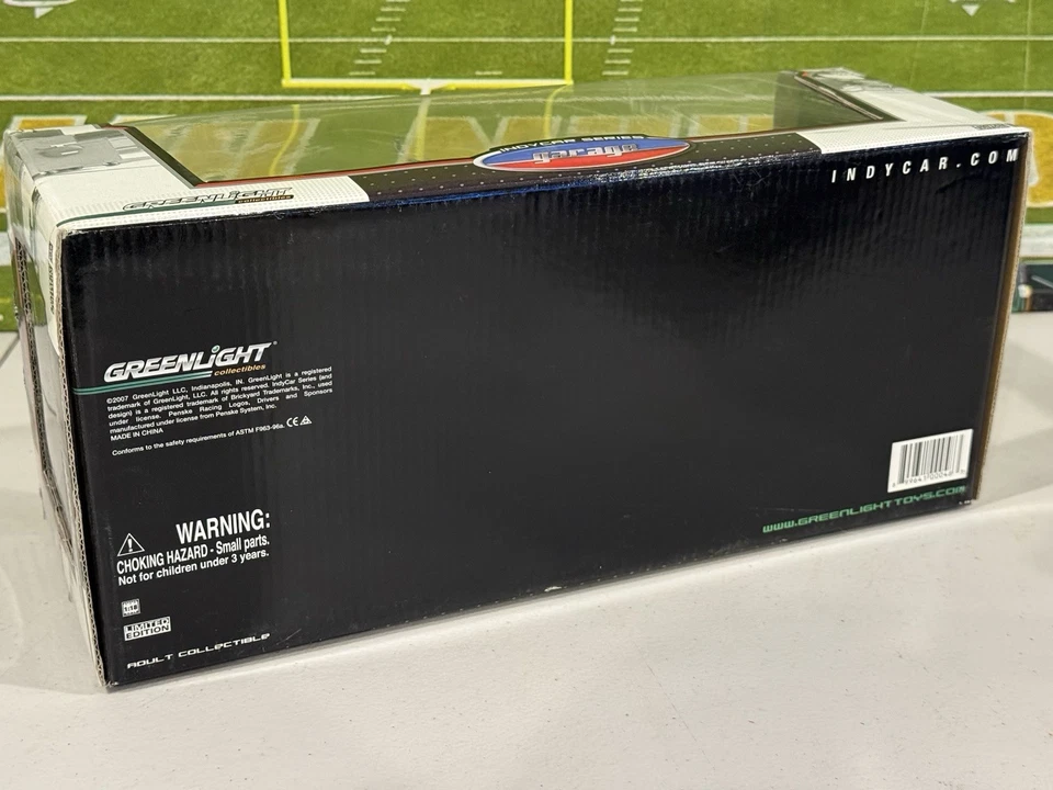 Greenlight 1:18 Danica Patrick 2007 #7 XM / Argent Honda IndyCar coche fundido en caja Foto 3 de 3