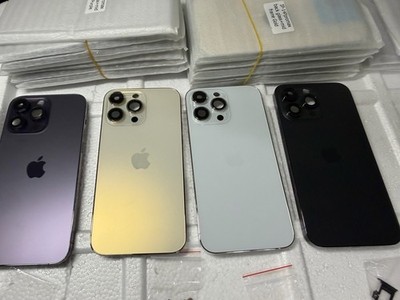 iPhone 14 Pro Max Housing Frame OEM New Back Glass Replacement