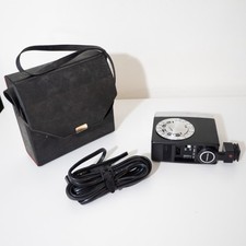 Toshiba 528 Manual Xenon Camera Hot Shoe Flash, AC Adapter  Case Tested/Working