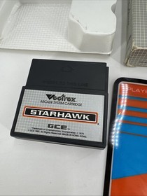 Vectrex STARHAWK Vintage Rare Video Game Cartridge WORKS. Fast Shipping