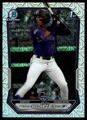 WILDER DALIS 2026 Bowman Chrome Rookie Mojo Refractor 1st Card RC #BCP-150
